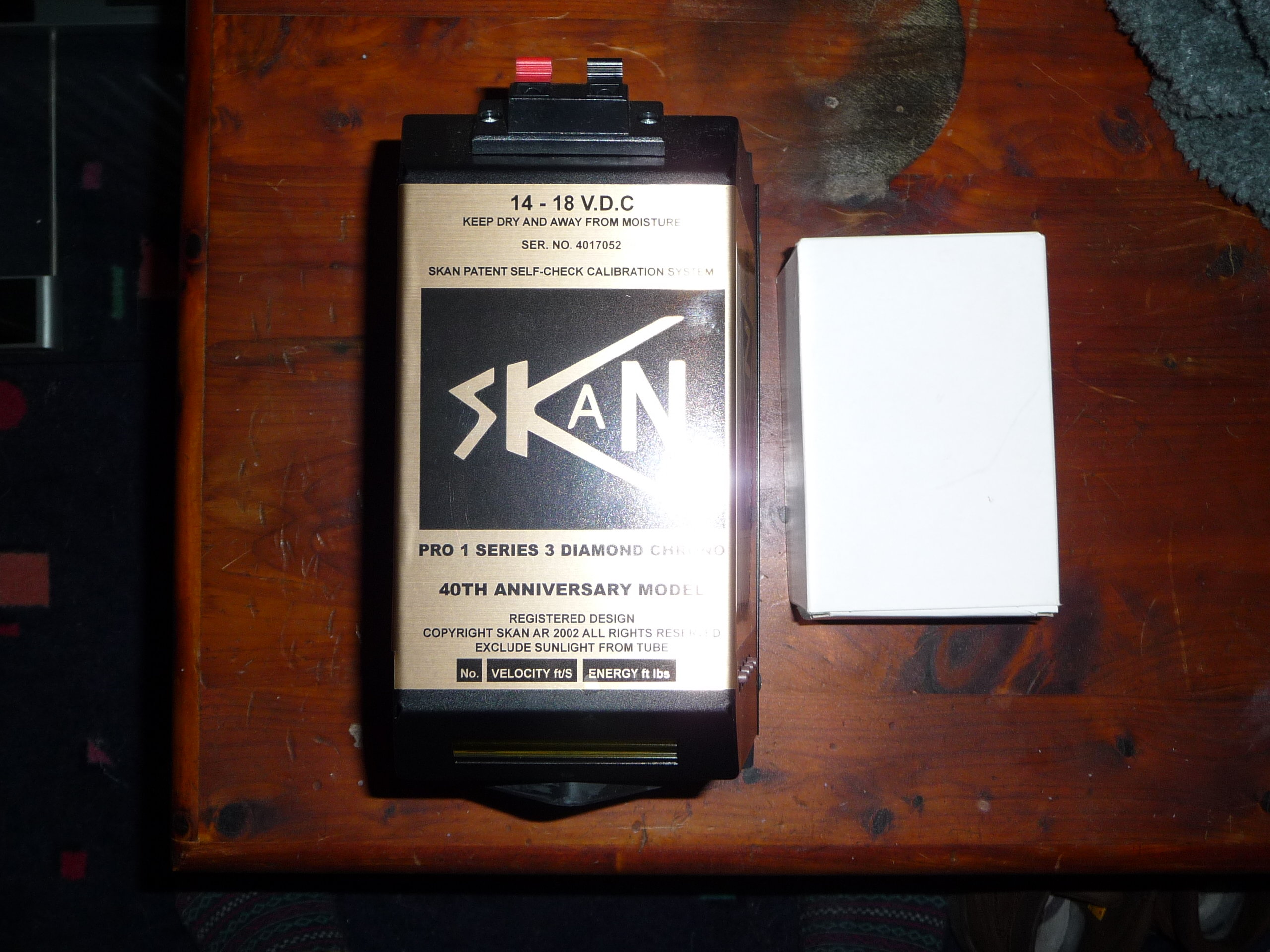 SKAN Pro1 Chrono Series 3 Diamond 40th Anniversary Model New