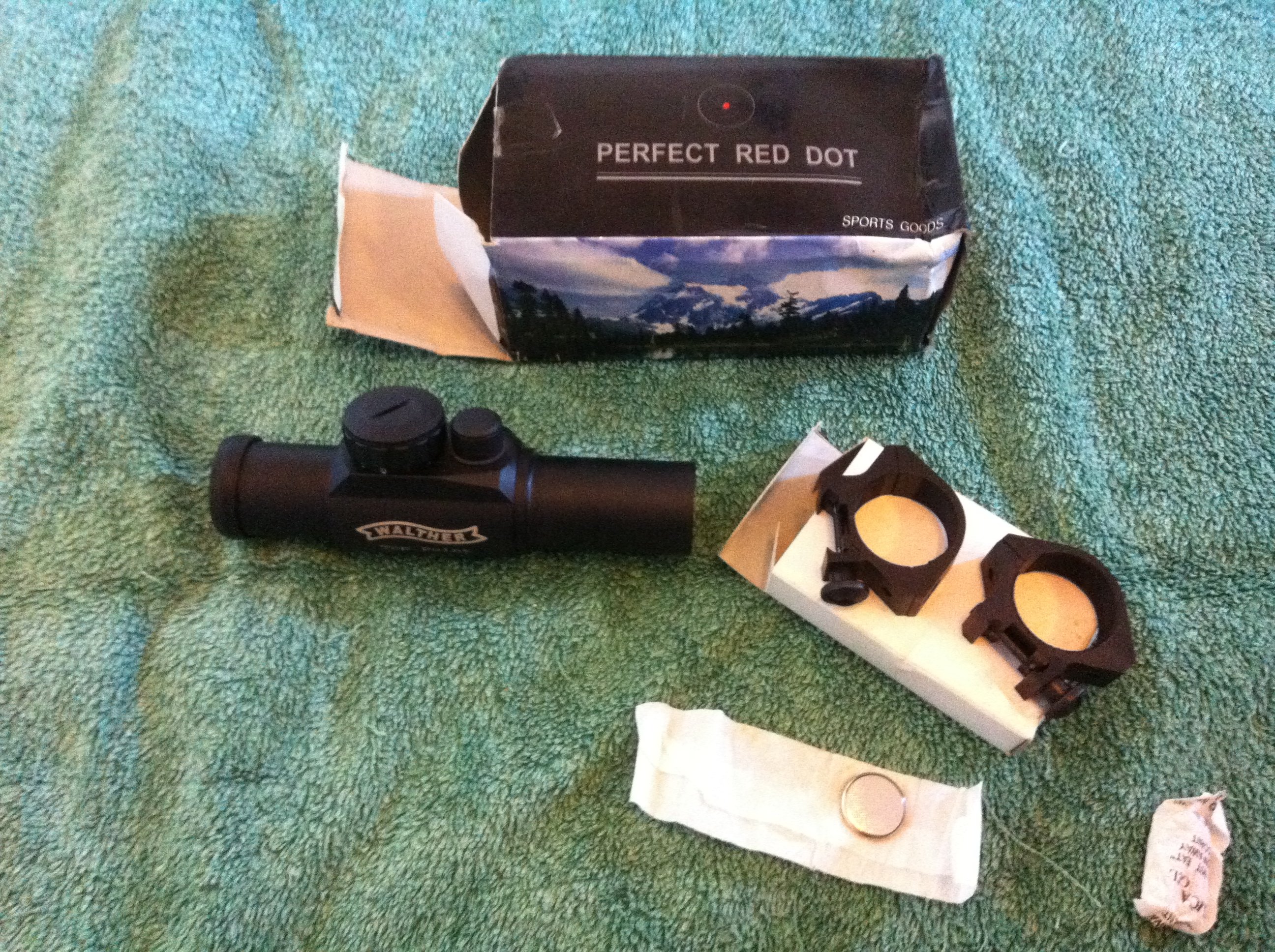 walther red dot / pistol / hunting scope
