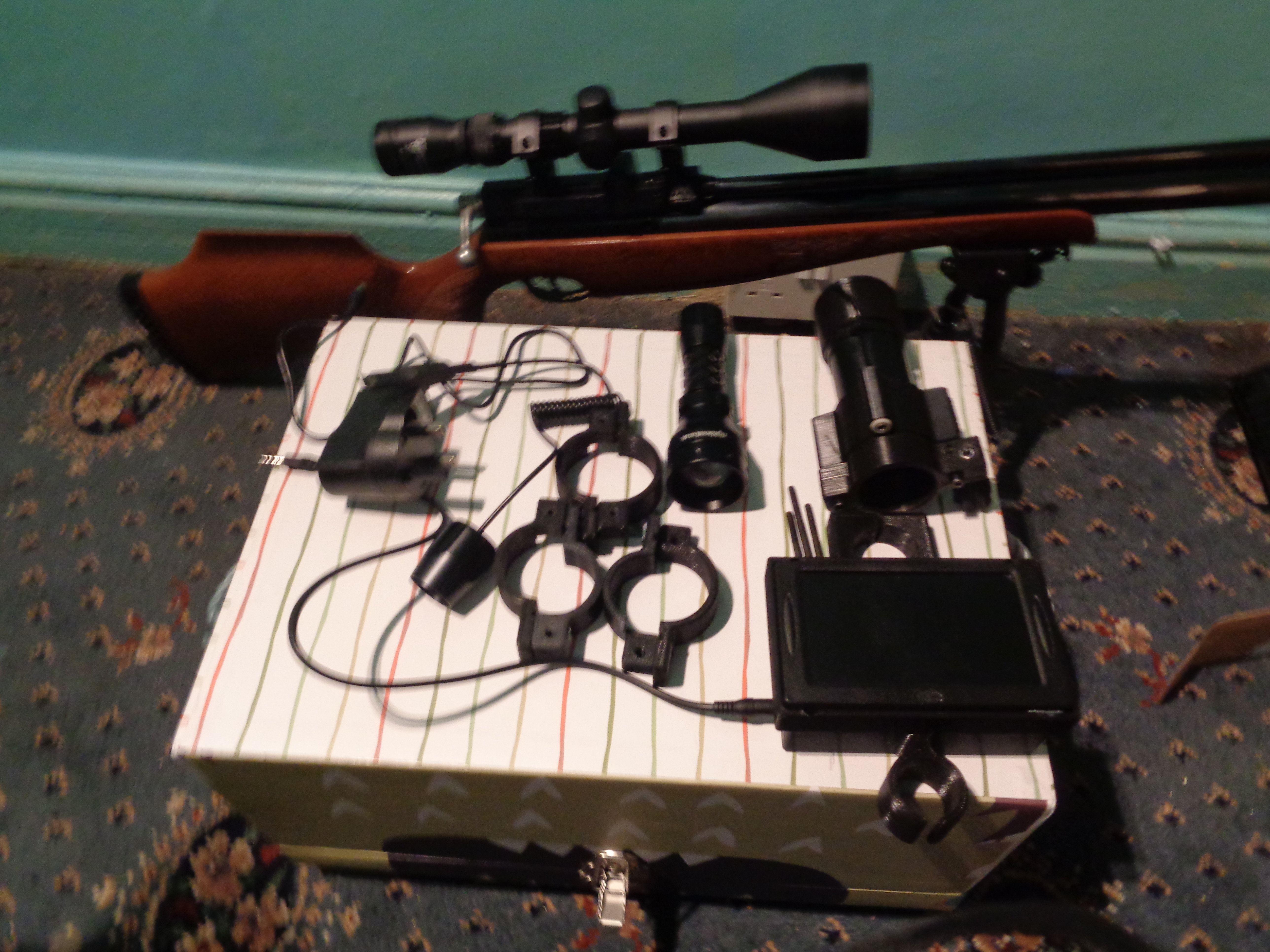 air arms s410 .22 plus night vision