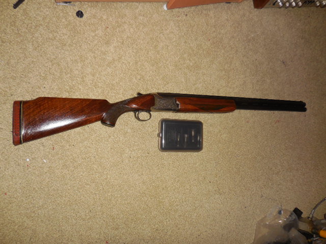 12G shotgun over & under multi choke