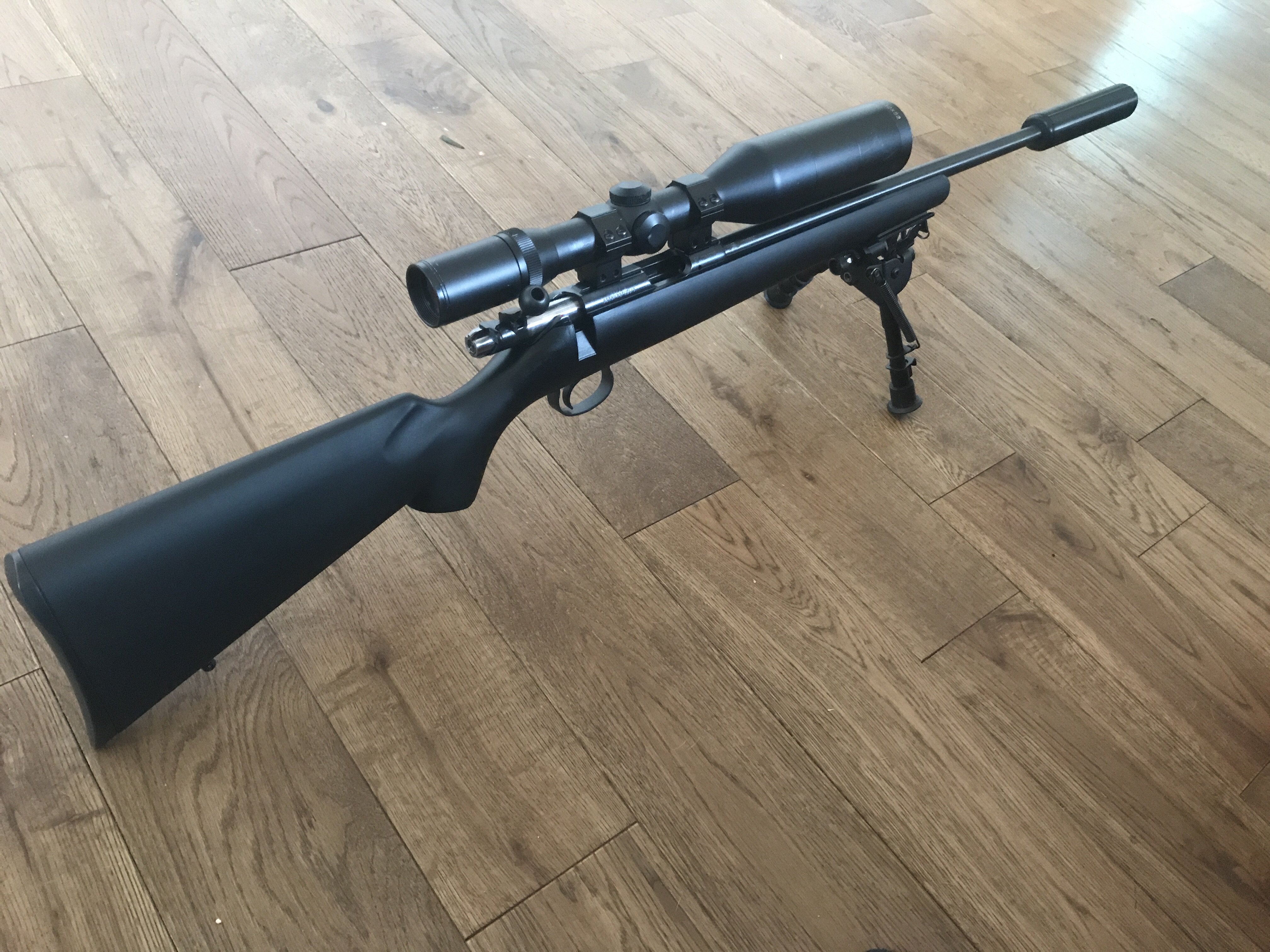 Cz 1.7Hmr Bolt action with mod, scope +