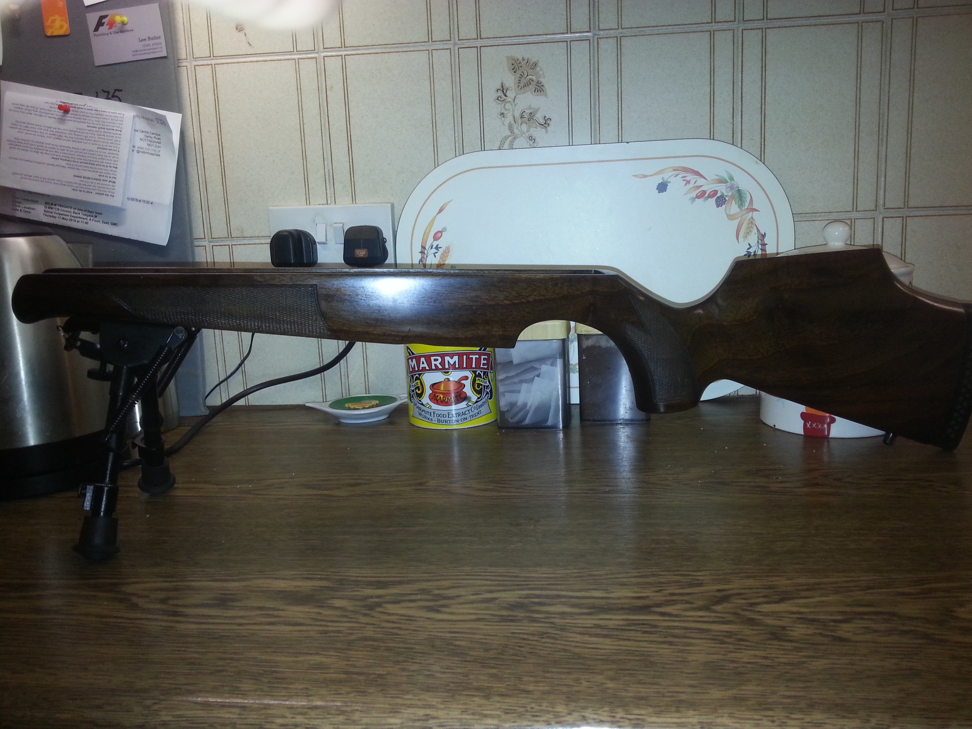 Left-hand S410/S400 Walnut stock