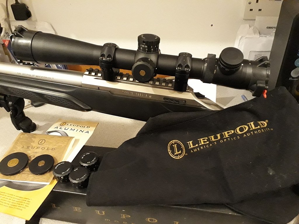 Leupold Mk4 3.5-10x40 LR/T scope