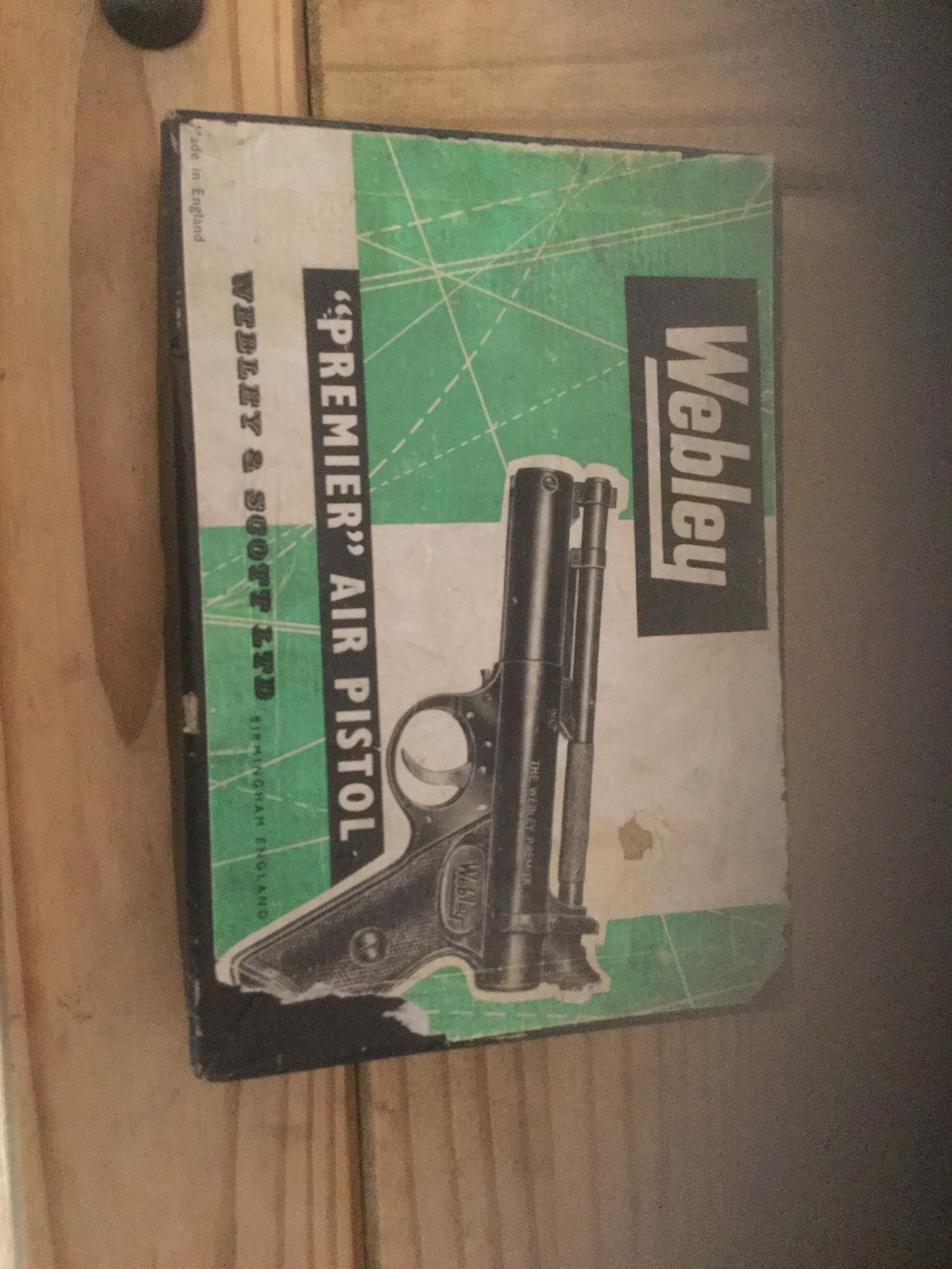 Webley premier 22 pistol