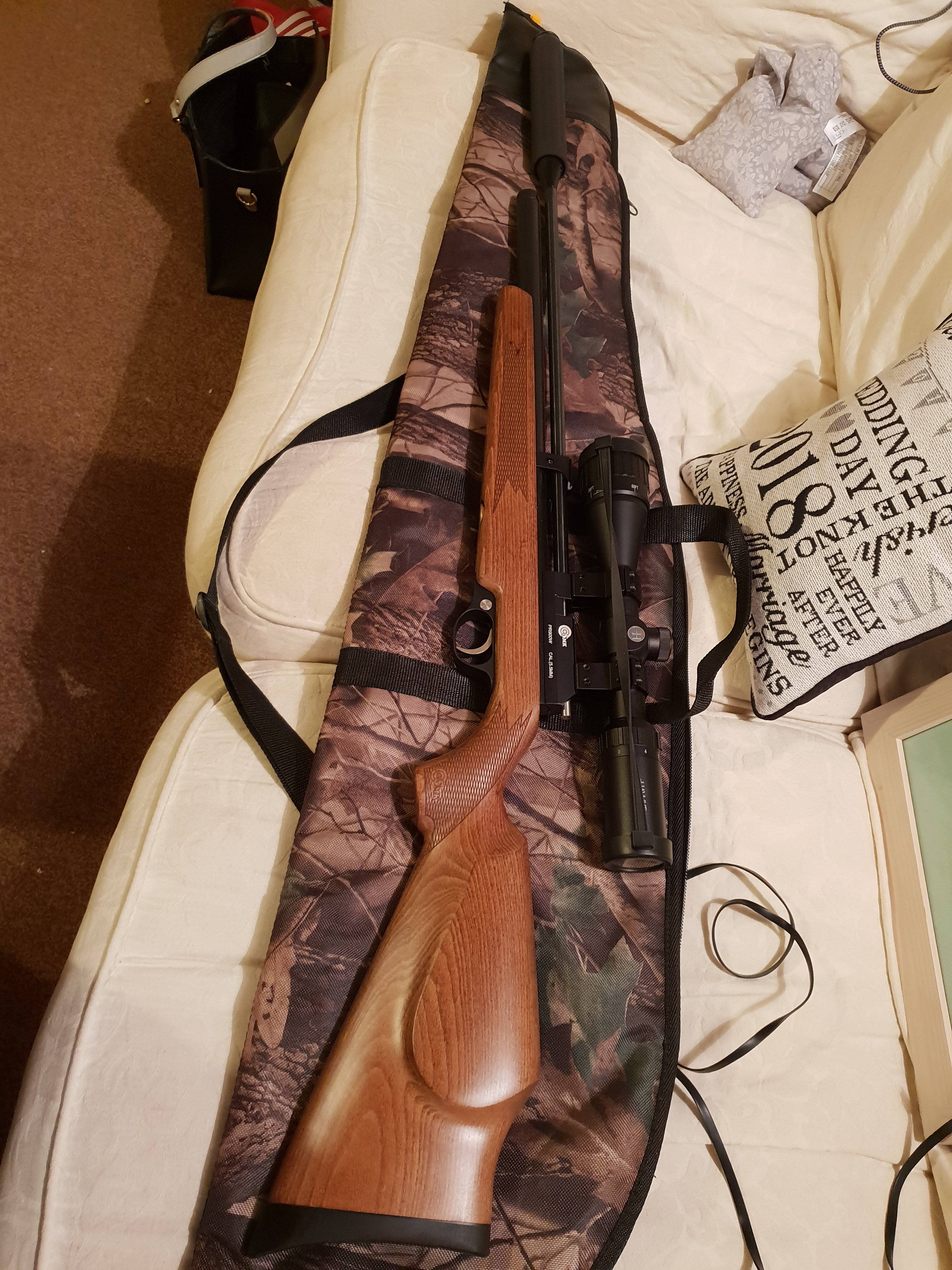 SMK PR900W .22 with bottle