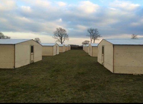 game rearing sheds , pen sections, brooder huts
