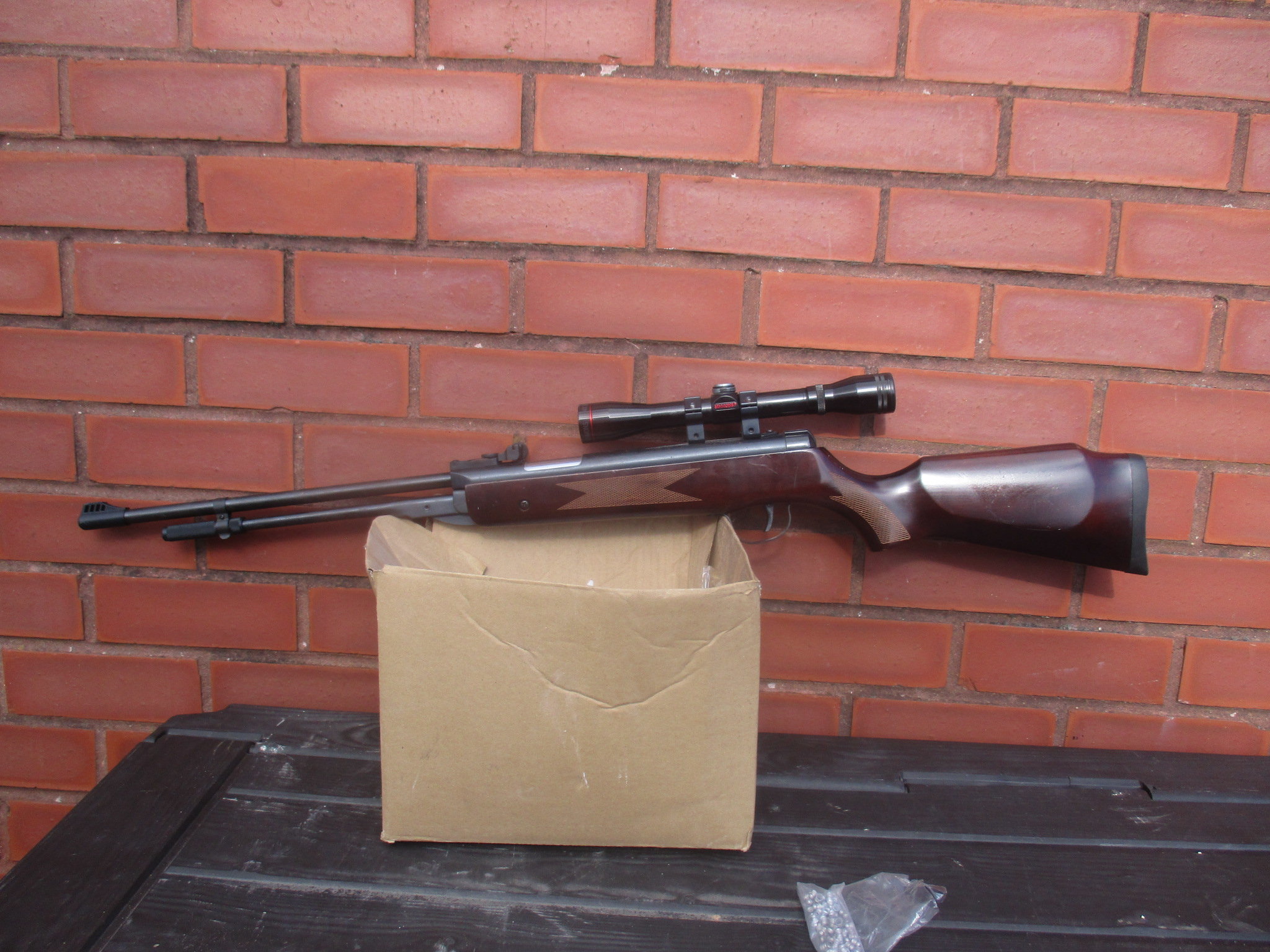 Air rifle, .22 cal. ? for sale.