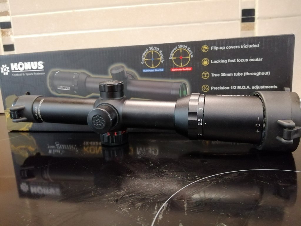 Konus Pro M30 1-4x24 30mm 'scope