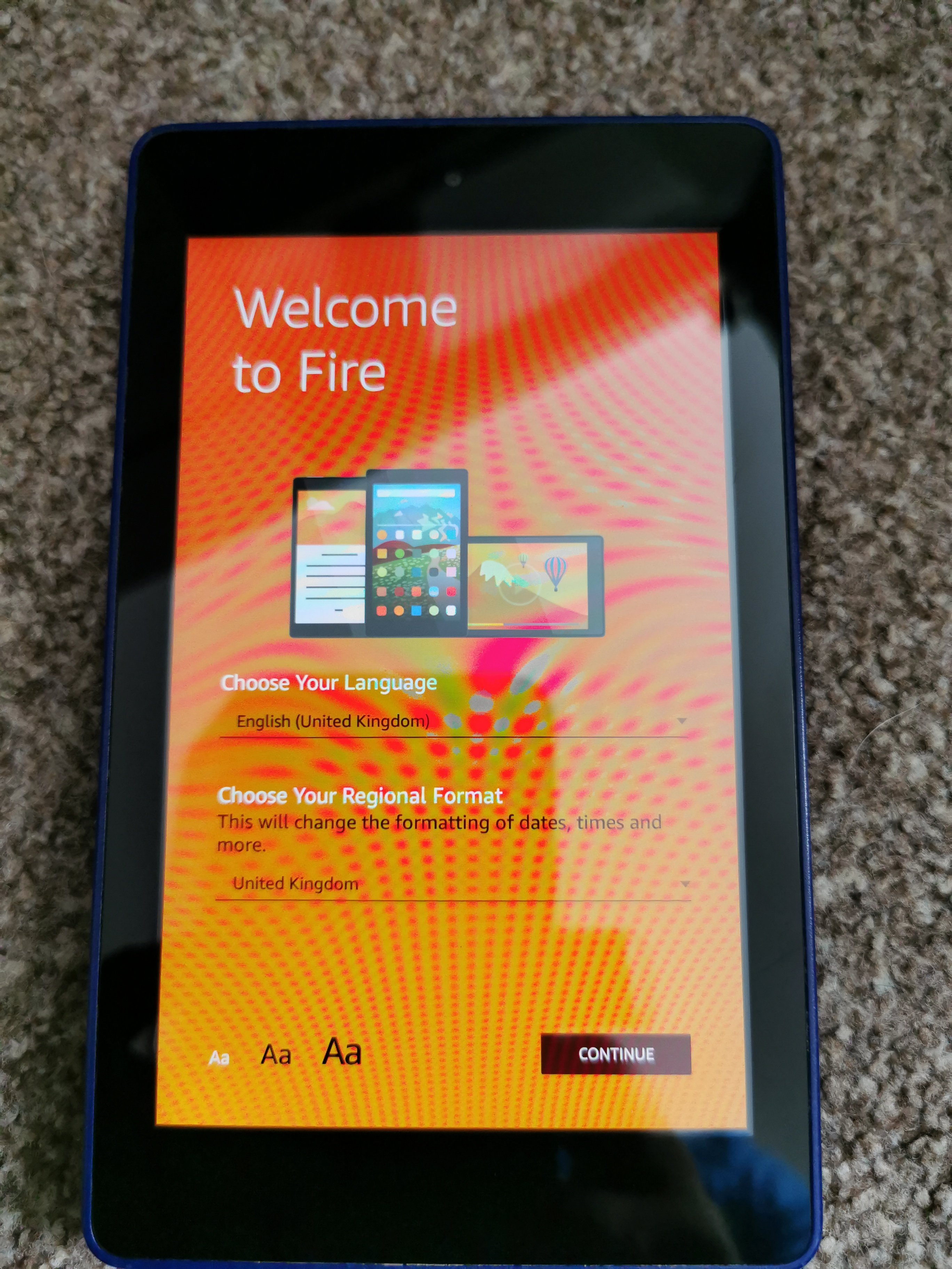 Kindle fire