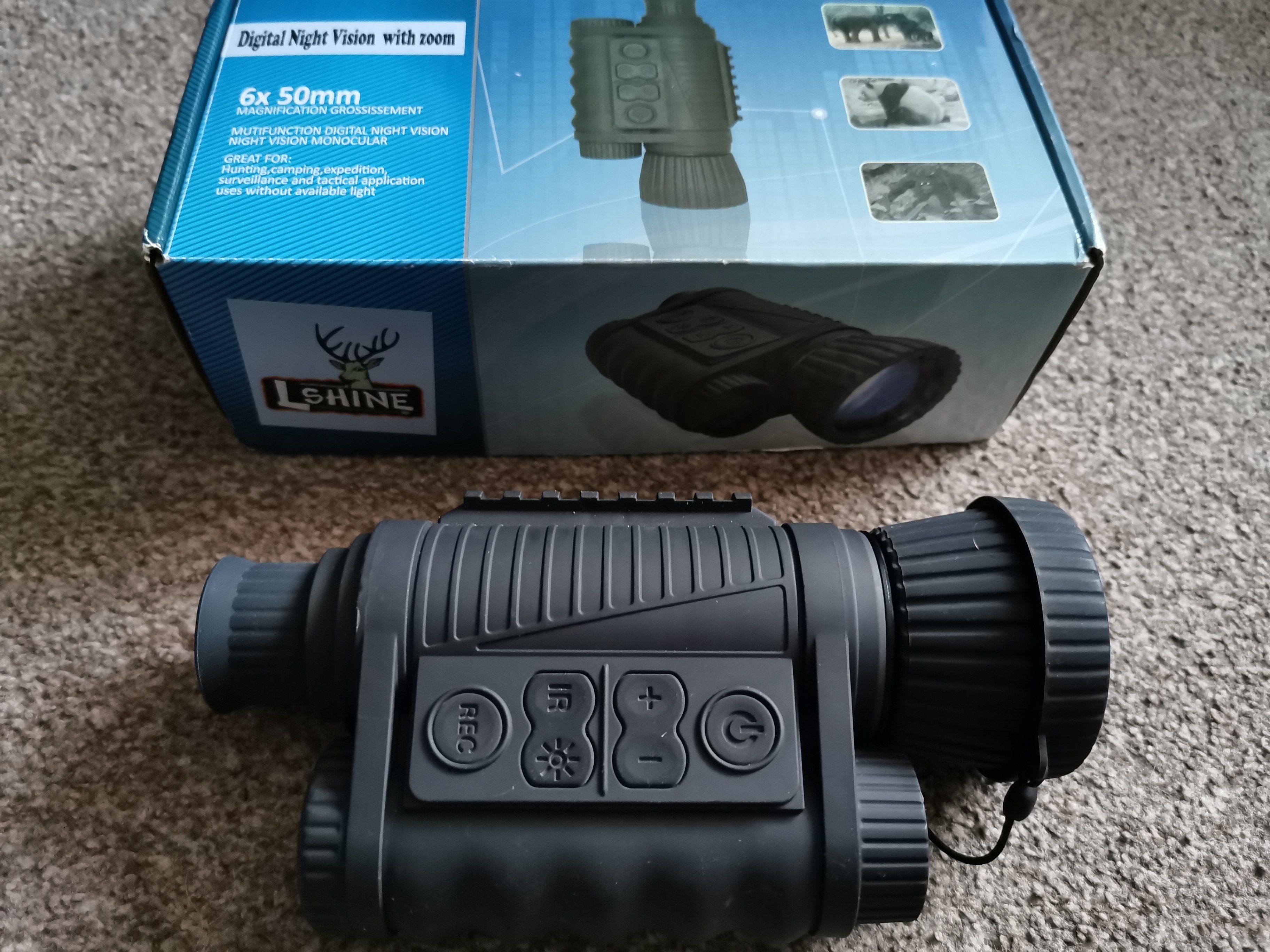 Digital night vision monocular boxed mint condition