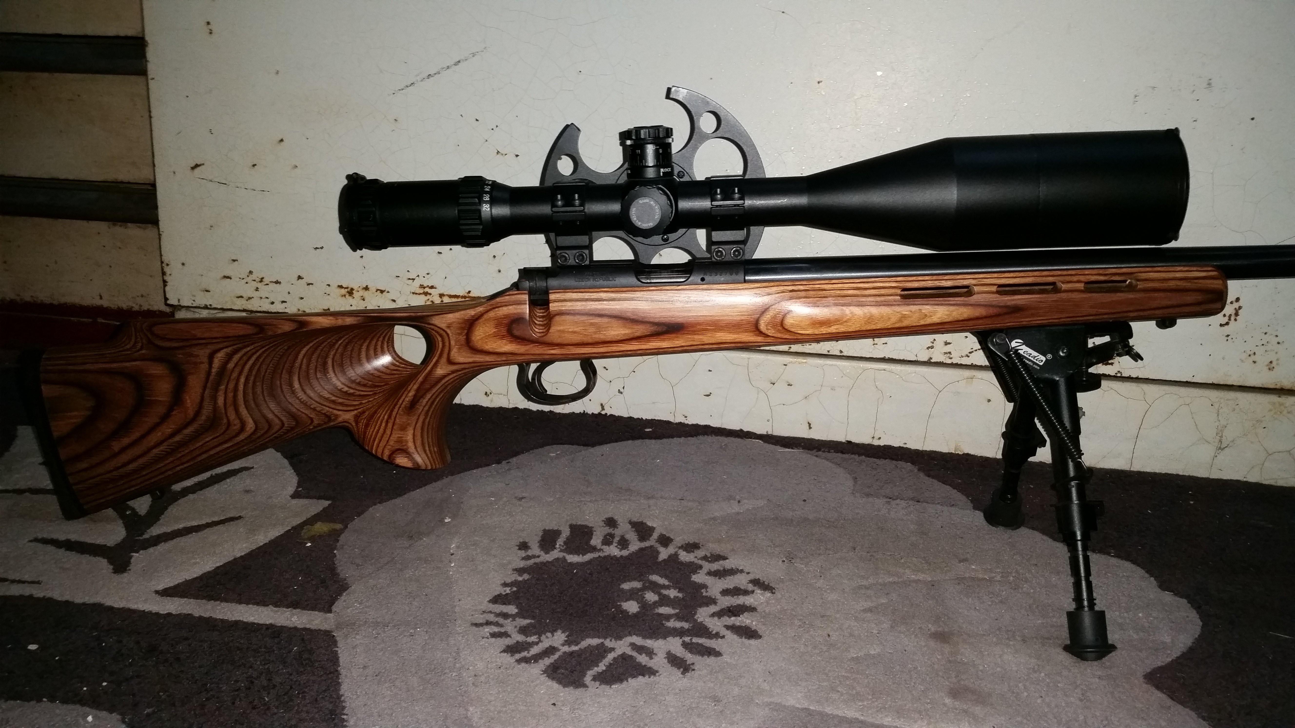 CZ 452-2E ZKM .17 HMR Boyds thumbhole stock