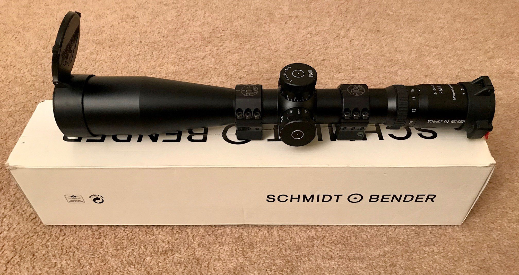 SB PMII 4-16 x 50mm.. FFP.. WITH TIER 1 MOUNTS