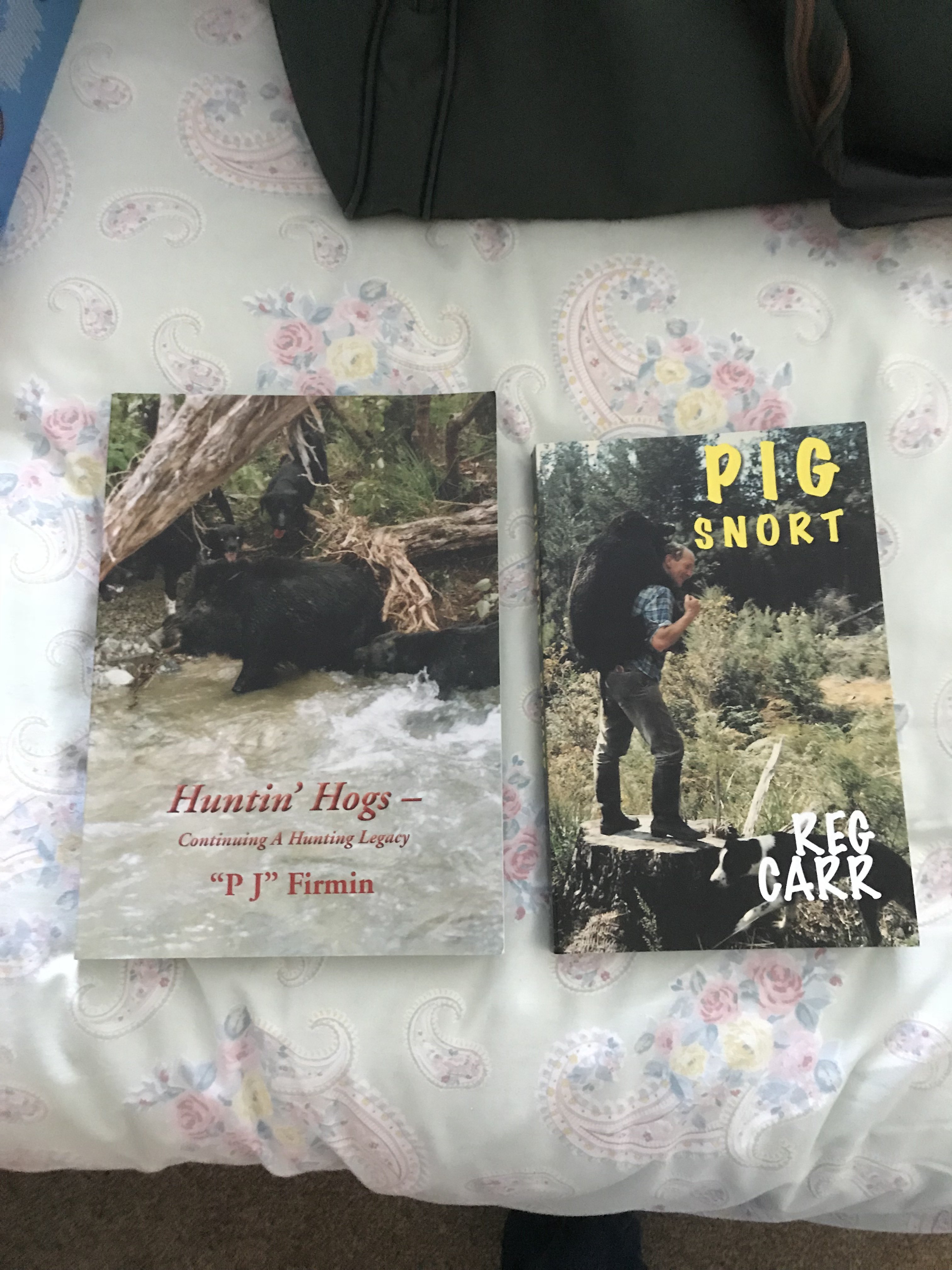Pig hunting and eagle hunting book