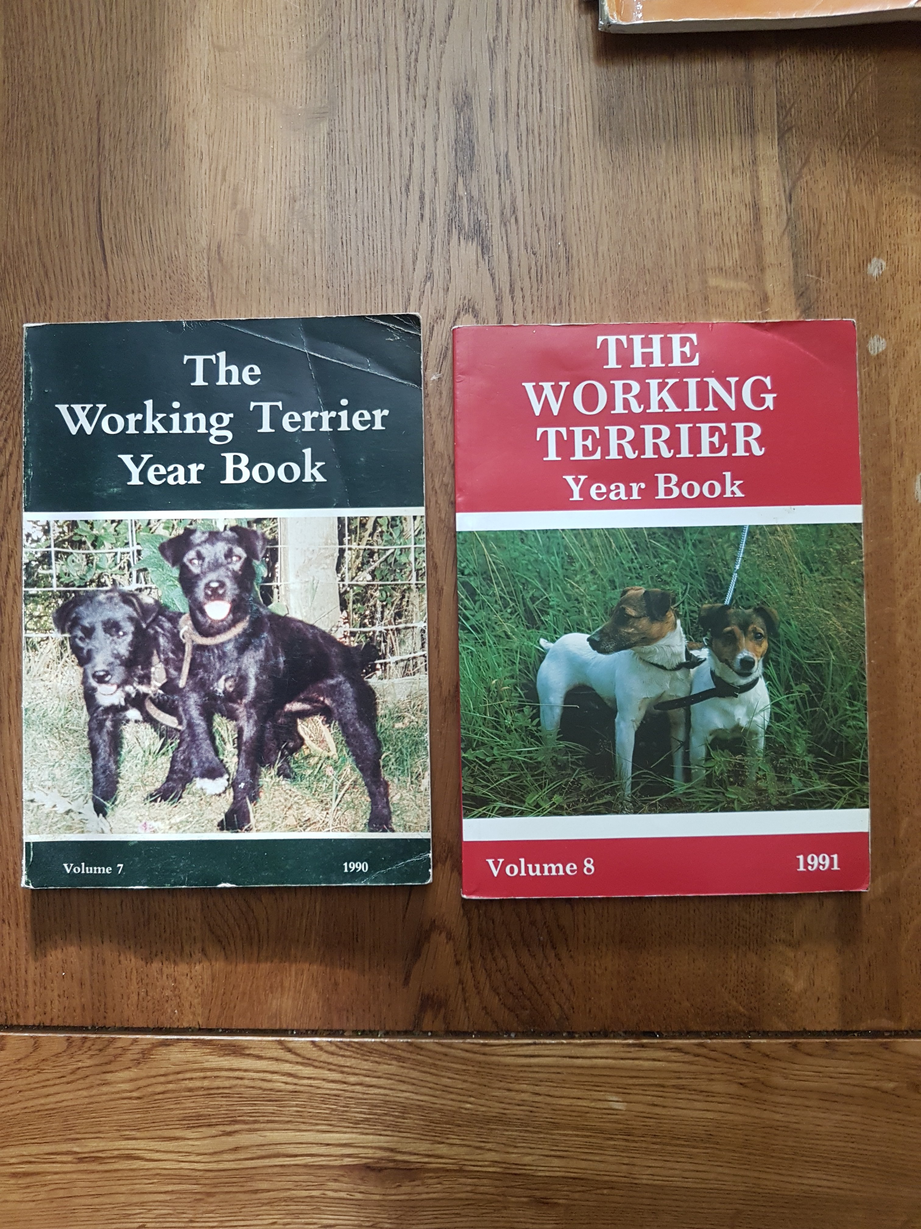 Working terrier yearbook 1990 & 1991