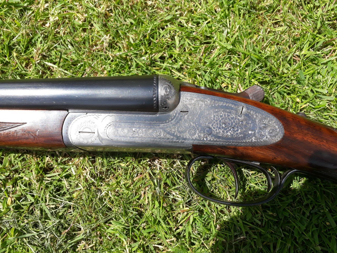 Ugartechea/Parker Hale 604 sidelock ejector,12 bore