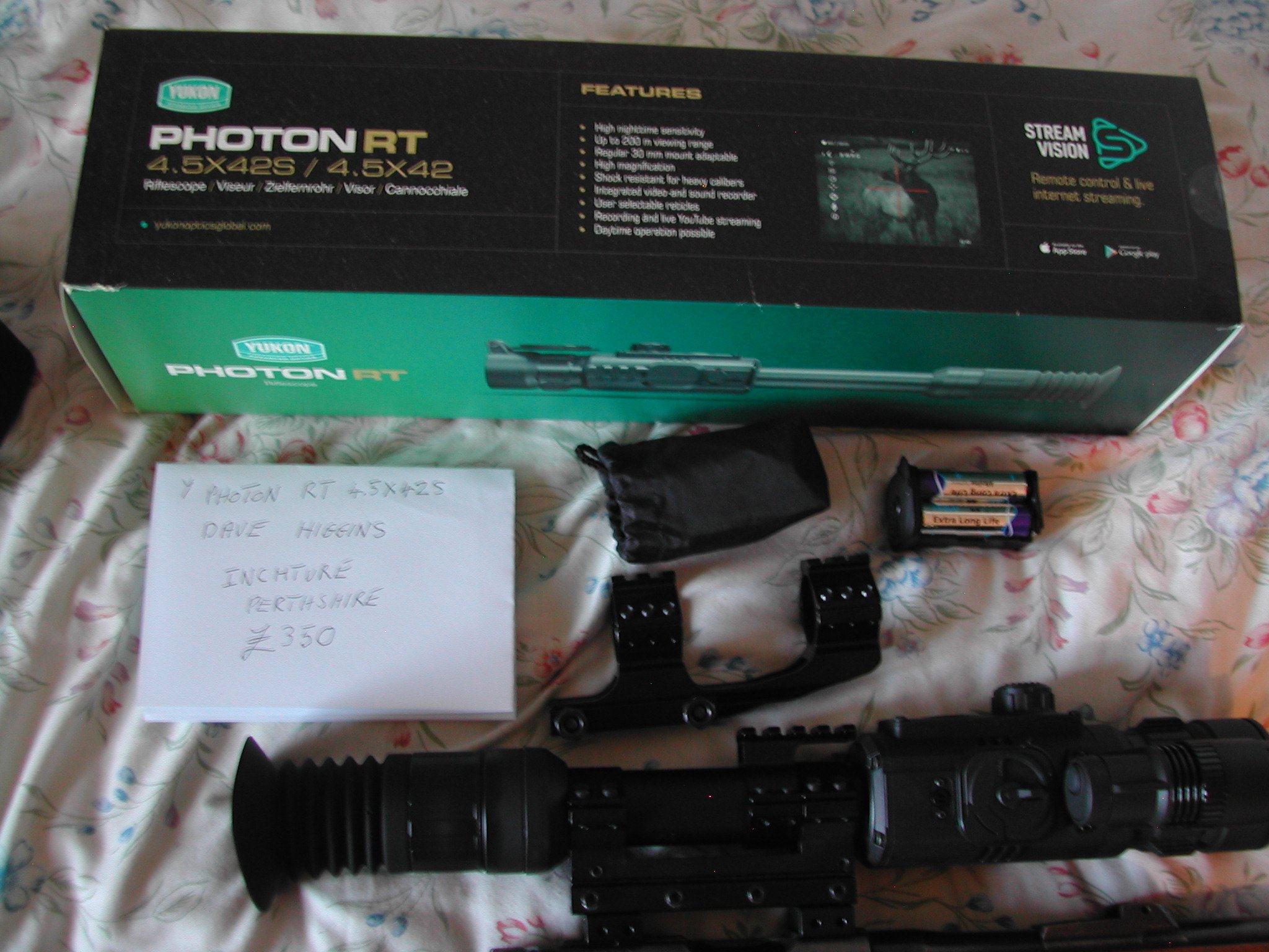 yukon photon 4.5x42s night & day vision scope