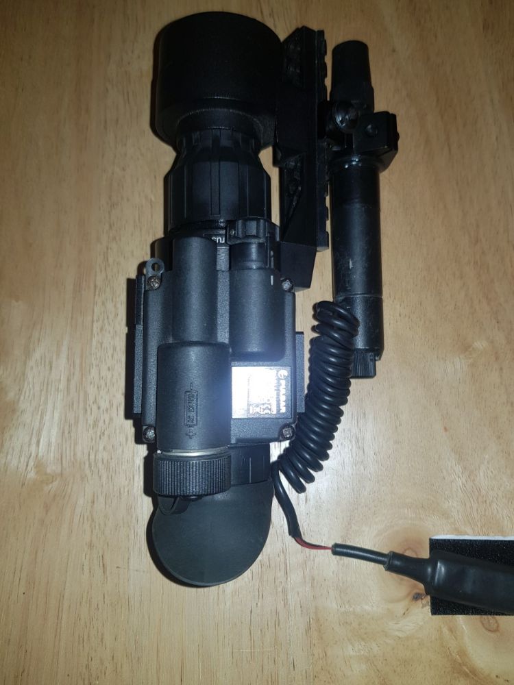 Pulsar Challenger nv add-on with n1000 laser & JSR day scope