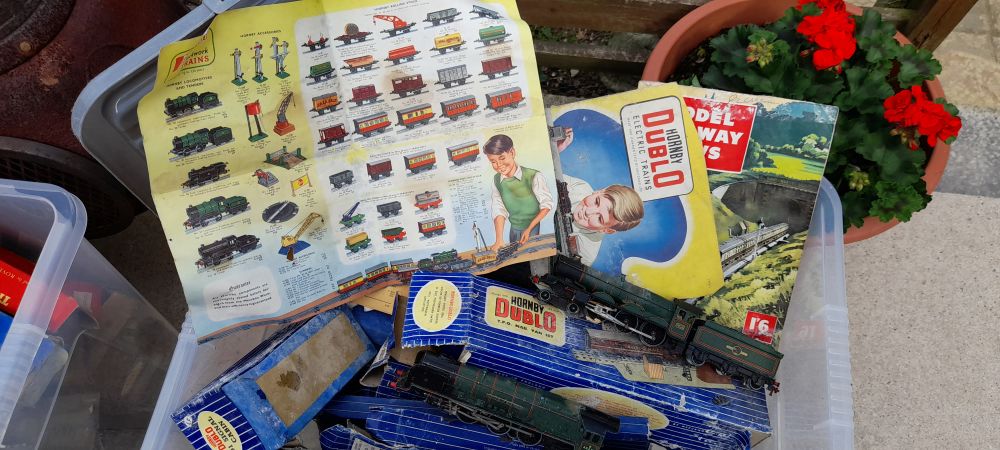 Old Hornby train set