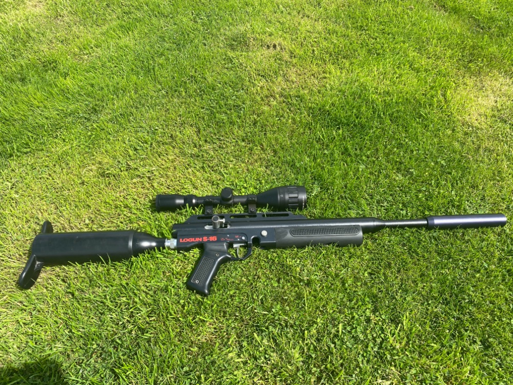 Logun S16 mk1 .22 pre charged air rifle