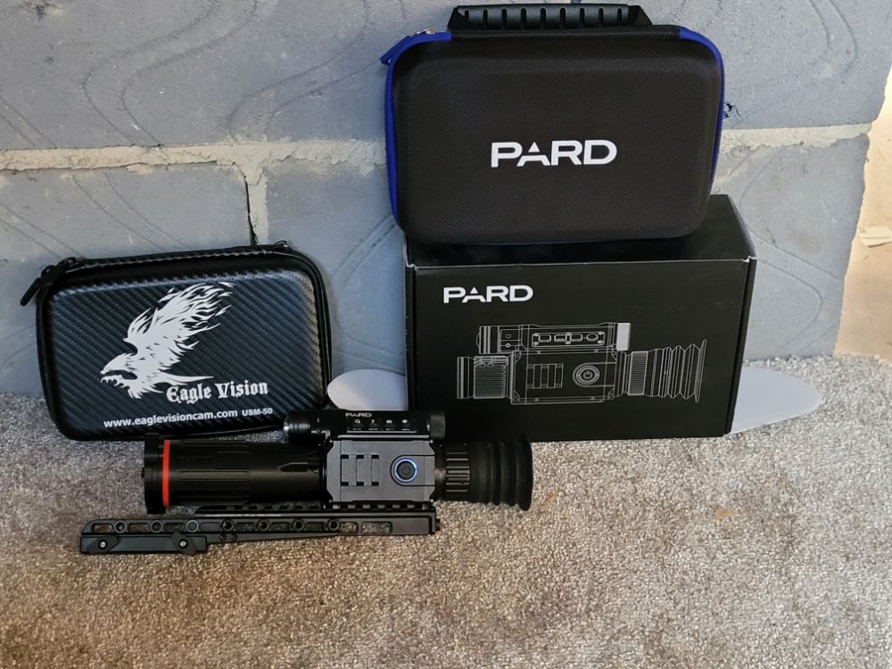 Pard008lrf + eaglevision mount