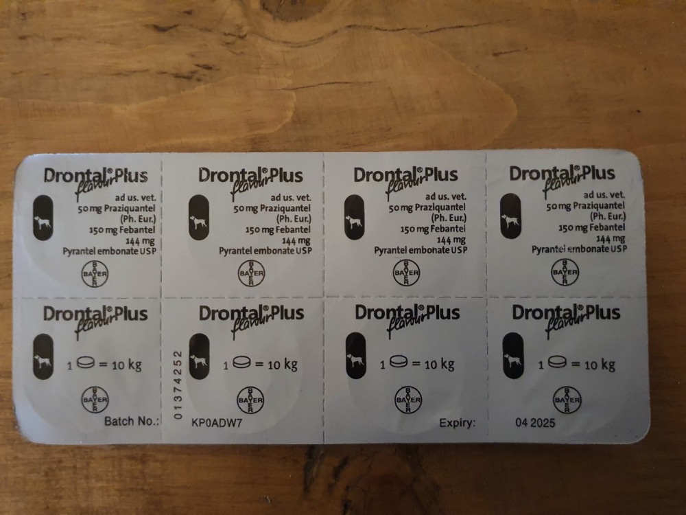 Drontal plus wormers