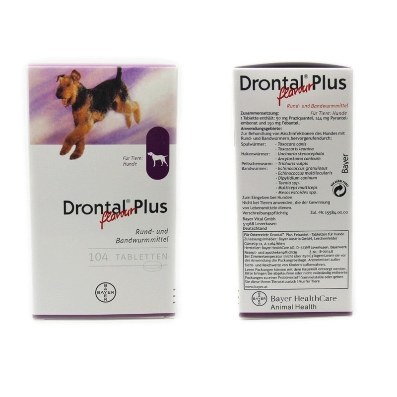 Drontal Plus worming tablets