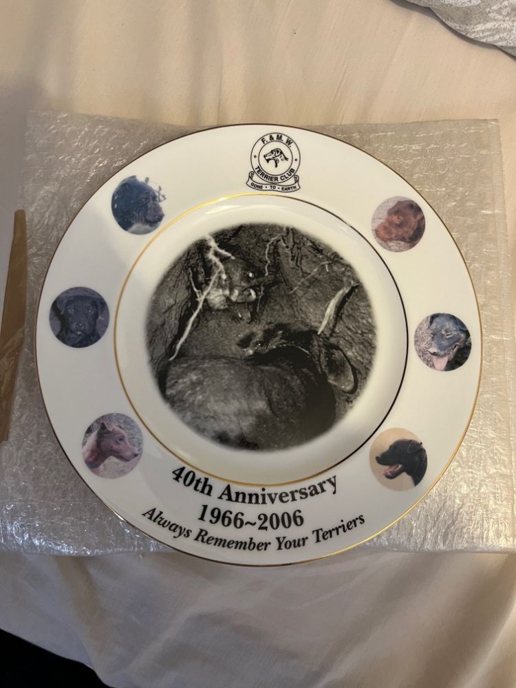 F&M 40th Anniversary plate