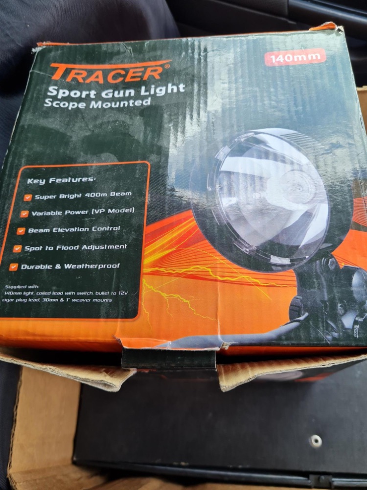 Tracer Sport Gun Light, Scope Mounted 140mm