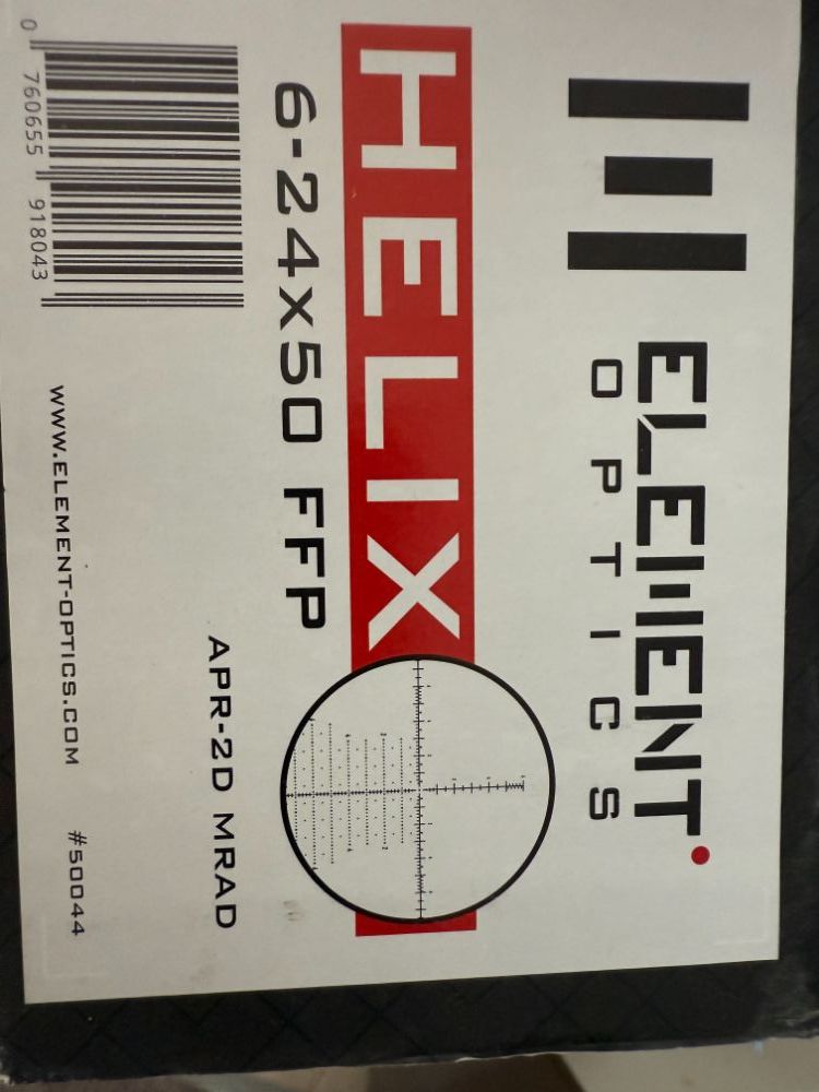 Element Helix 6-24x50 ffp APR-2D MRAD for sale
