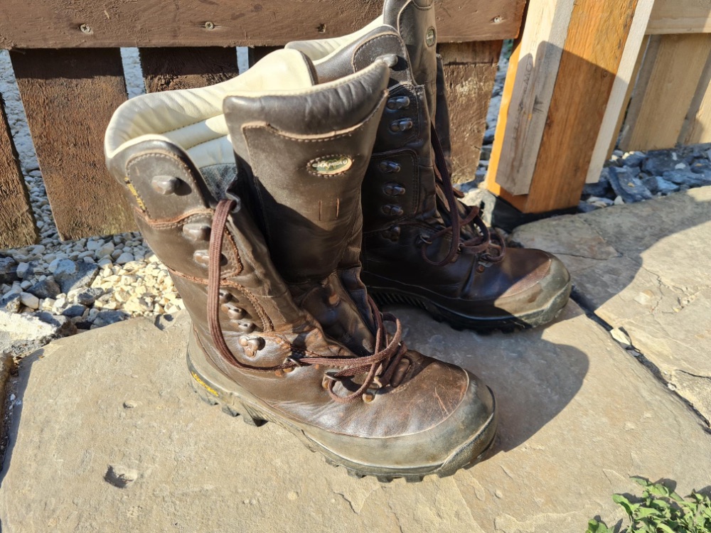 Le Chameau Arran Plus Brown Leather Mens Goretex Walking/Hunting Boots -Size 7.5
