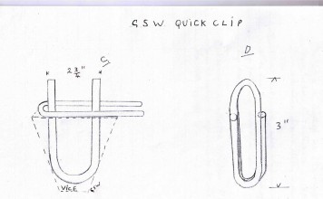 Quick Snare Securing Methods GS Waters Oval Quick Clip