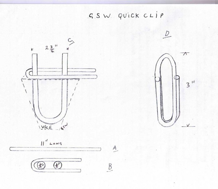 GS Waters Oval Quick Clip